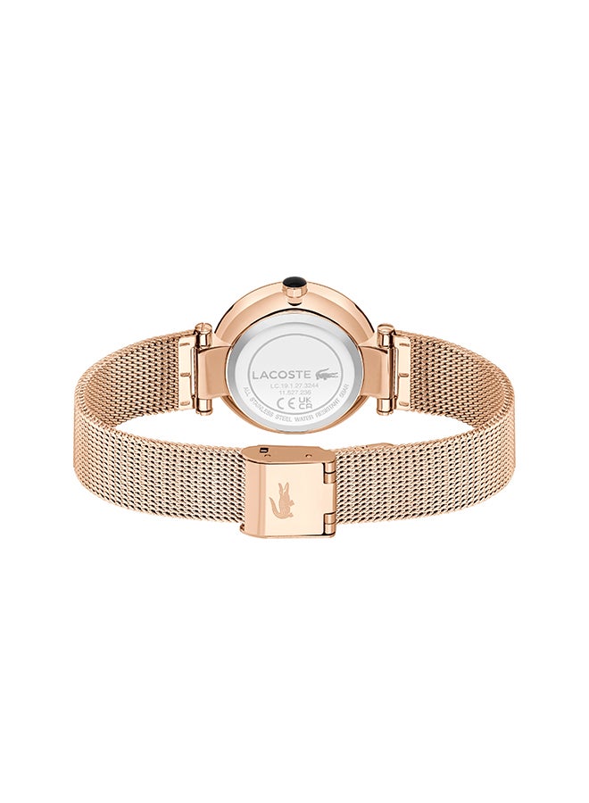 LACOSTE ROUND ANALOG WOMEN'S BLACK CASE WATCH - 2001425 - Image 2