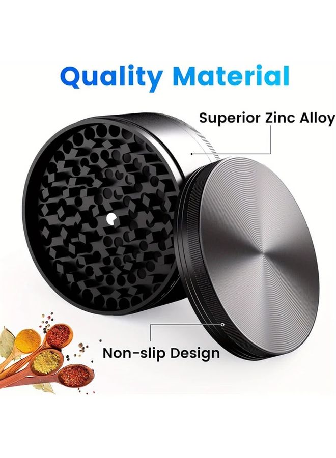 Large 3 Inch Spice Grinder Perfect Gift For Family And Festivals Color A - Image 4