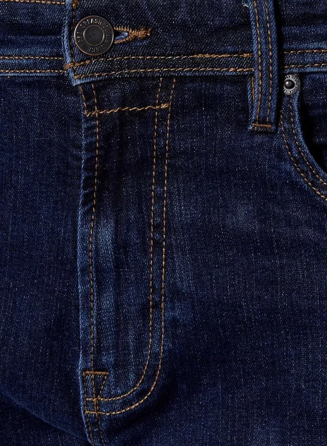 Splash FAV BLUE Men Skinny Fit Flexi Waist Pocket Jeans for Men | Best Price UAE