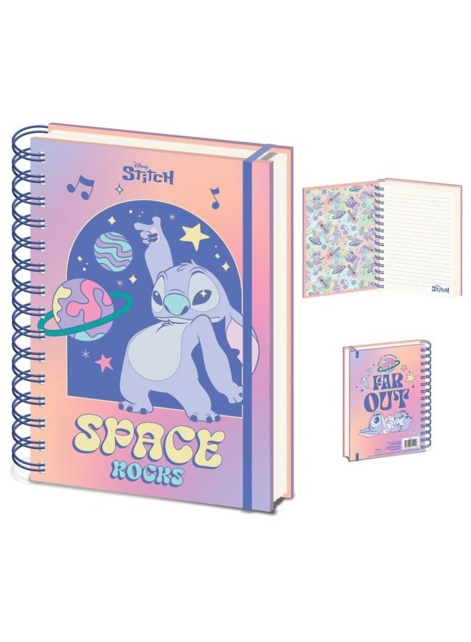 Pyramid LILO & STITCH (PLANETARY) A5 WIRO NOTEBOOK
