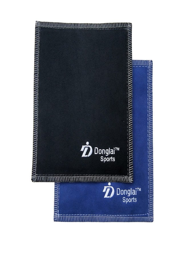 DDonglai Bowling Leather Shammy Pad Bowling Ball Leather Towel 2PCS Packed - Image 2