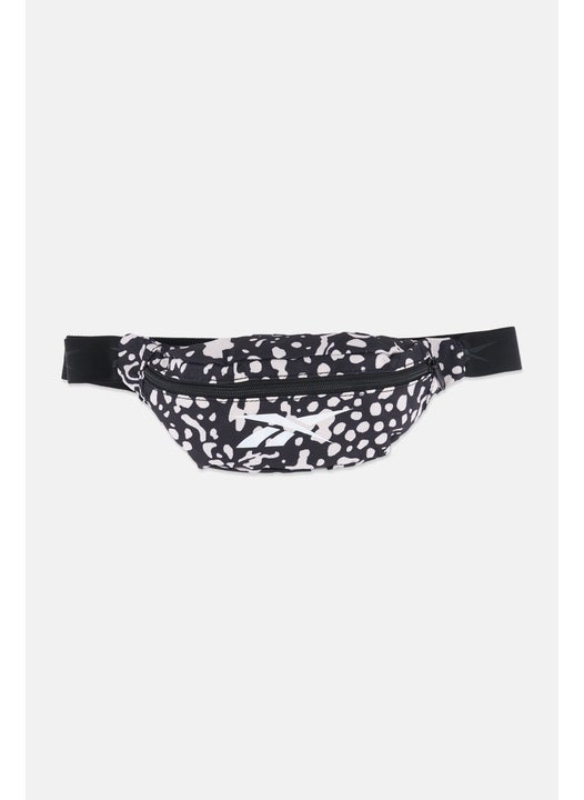 Women Brand Logo Fanny Pack, Black