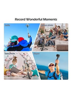 Selfie Stick with Wireless Bluetooth Remote, Portable Selfie Stick Tripod with Light, Compatible with iPhone 14/13 Pro/12/11 Pro/Max/XS/XR/X/8/7 and Android Smartphones - pzsku/ZD79BB38F44038532D505Z/45/_/1734327205/c5147f61-23fe-420a-beba-668e9aac06e9