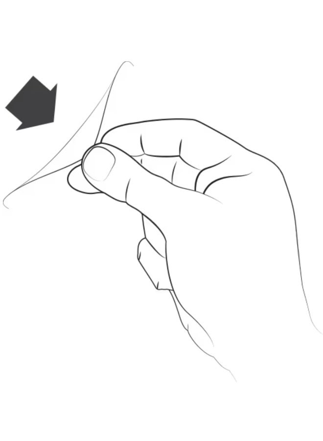 Do Not Touch Sticker with Glossy Lamination – Safety Warning Sign - Image 3