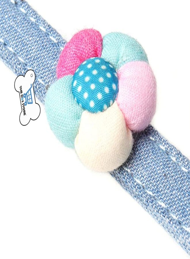 The DDS Store Cat Puppy Cute Flower Shaped Decorative Adjustable Collar for Cats Kitten PuppyPet Collar Pet Supplies-1 Piece (X-Small (22-28 cm)) - Image 5