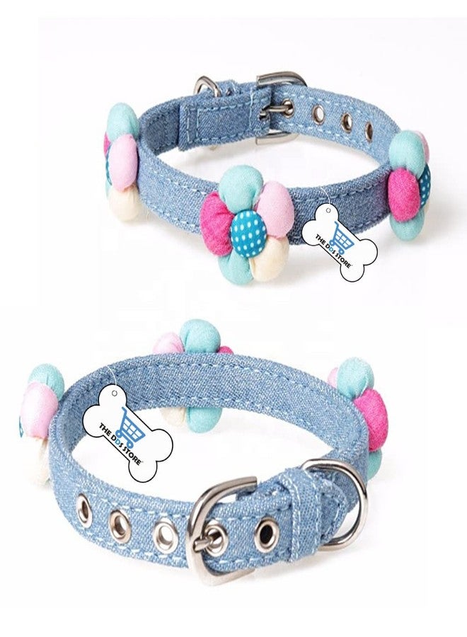 The DDS Store Cat Puppy Cute Flower Shaped Decorative Adjustable Collar for Cats Kitten PuppyPet Collar Pet Supplies-1 Piece (X-Small (22-28 cm)) - Image 4