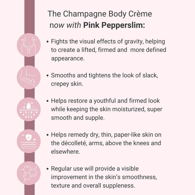 Consult Beaute كريم الجسم المرطب والمشدود من كونسل بيوتي بشامبانيا لرفع البشرة مع فلفل الورد للبشرة المتجعدة - 8 أونصات - Image 3