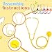 RoundFunny 20 Pcs Kids Stethoscope Toy Real Working Plastic Stethoscope for Kids Role Play Girls Boys Doctor Nurse Accessories Costume School Career Day CosplayMulticolors - Image 4
