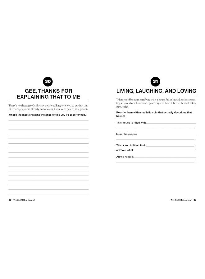 The Stuff I Hate Journal: Trends I Hate. Foods I Loathe. People Who Annoy Me. And Everything Else That's the Absolute Worst. - Image 3