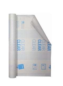 Generic Self Adhesive Cover Pack of Rolls 45CM X 10 yards kids Cover Book Covers Adhesive Transparent Clear Books Covering Film Schools Notebook Covering Paper  - Image 1