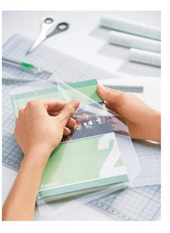 Generic Self Adhesive Cover Pack of Rolls 45CM X 10 yards kids Cover Book Covers Adhesive Transparent Clear Books Covering Film Schools Notebook Covering Paper  - Image 4