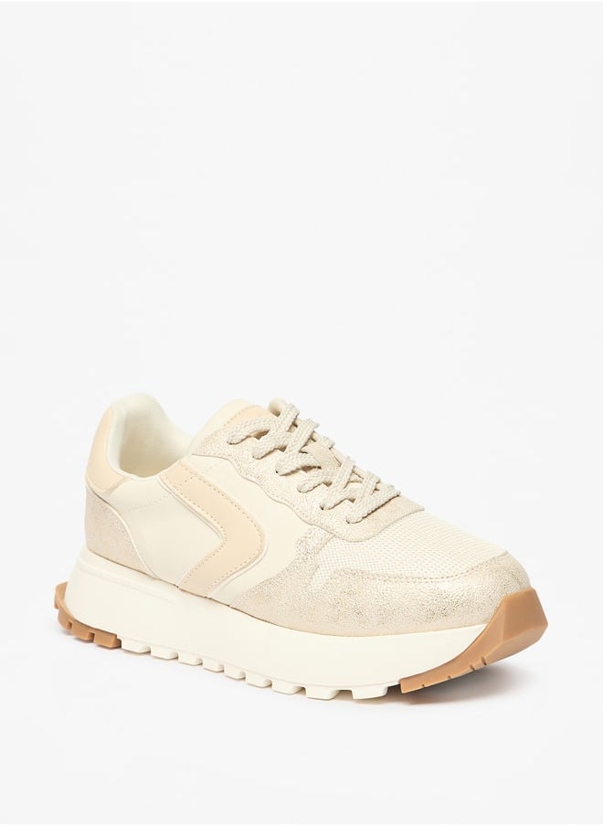 Celeste Women's Lace-Up Low Ankle Sneakers  - Image 3