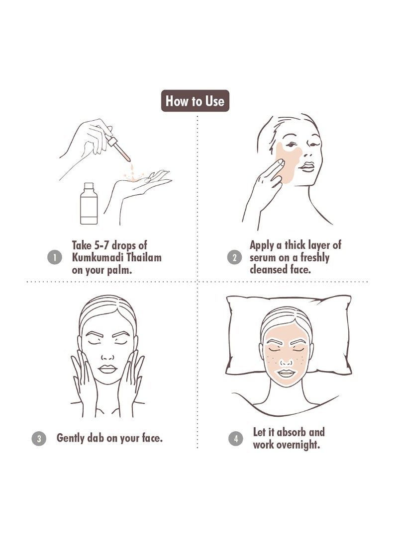 أوزون زيت الوجه كومكومادي تايلام من سيجنتشر | سيروم للوجه للرجال والنساء | مثالي لجميع أنواع البشرة التصبغات ومكافحة الشيخوخة وتوحيد لون البشرة | 5 مل - Image 5