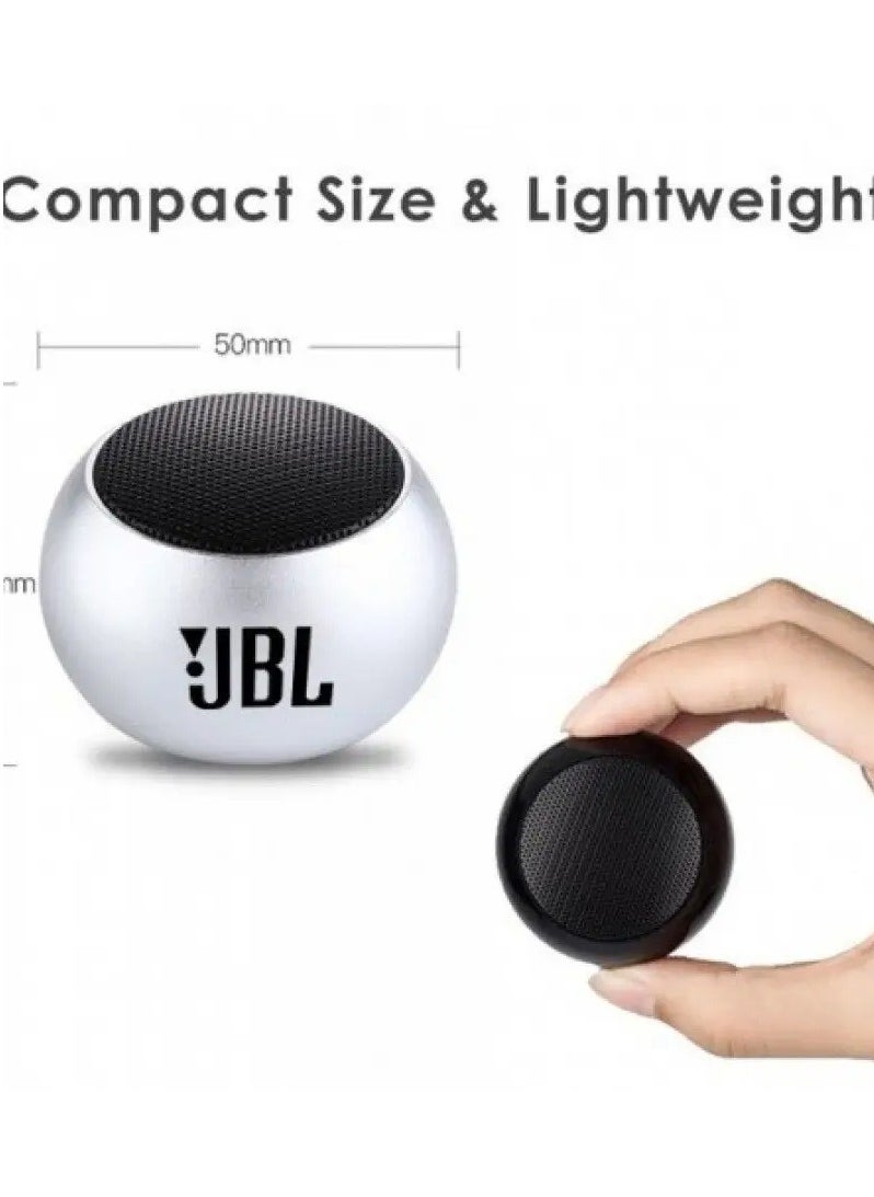 RaboS - مكبر صوت JBL M3 صغير محمول يعمل بالبلوتوث، أزرق اللون، مكبر صوت لاسلكي محمول للحفلات جديد - Image 1