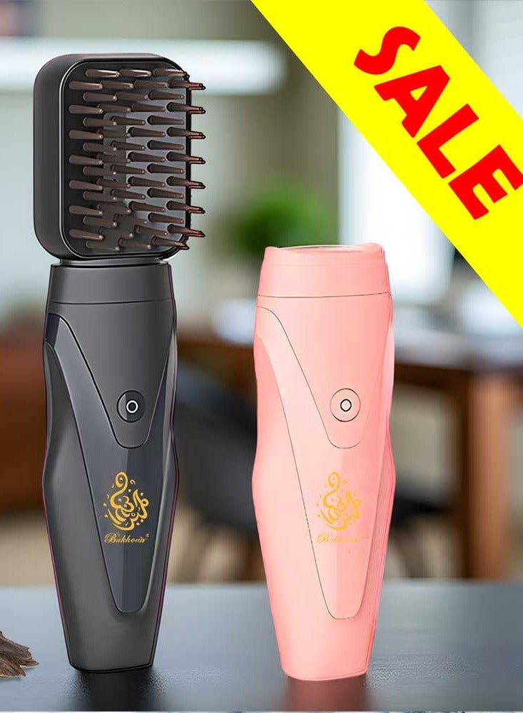 Bakhoan Hair Incense Burner with Soft Comb USB Rechargeable Incense Holder - Image 2