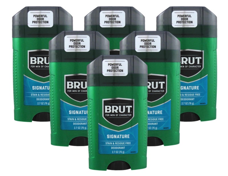 Brut Deodorant Signature Scent 2.7 Oz. (6 Pack) - Image 2