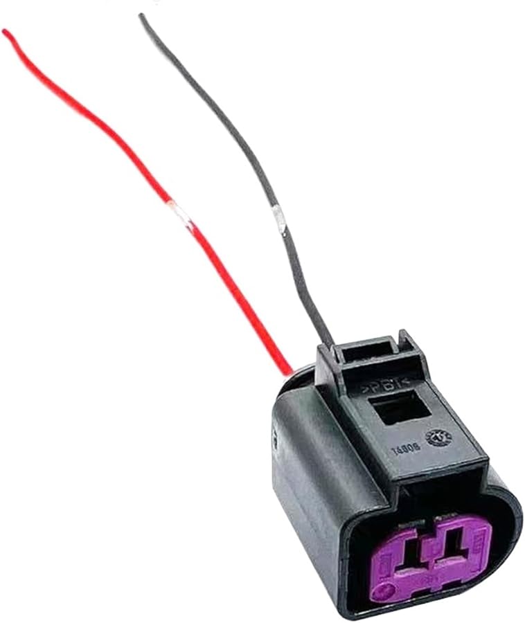 2 دبوس 1J0973772 ذكر أنثى موصل مقاوم للماء لمحرك الحائط 2p أنثى 1 مجموعة - Image 1