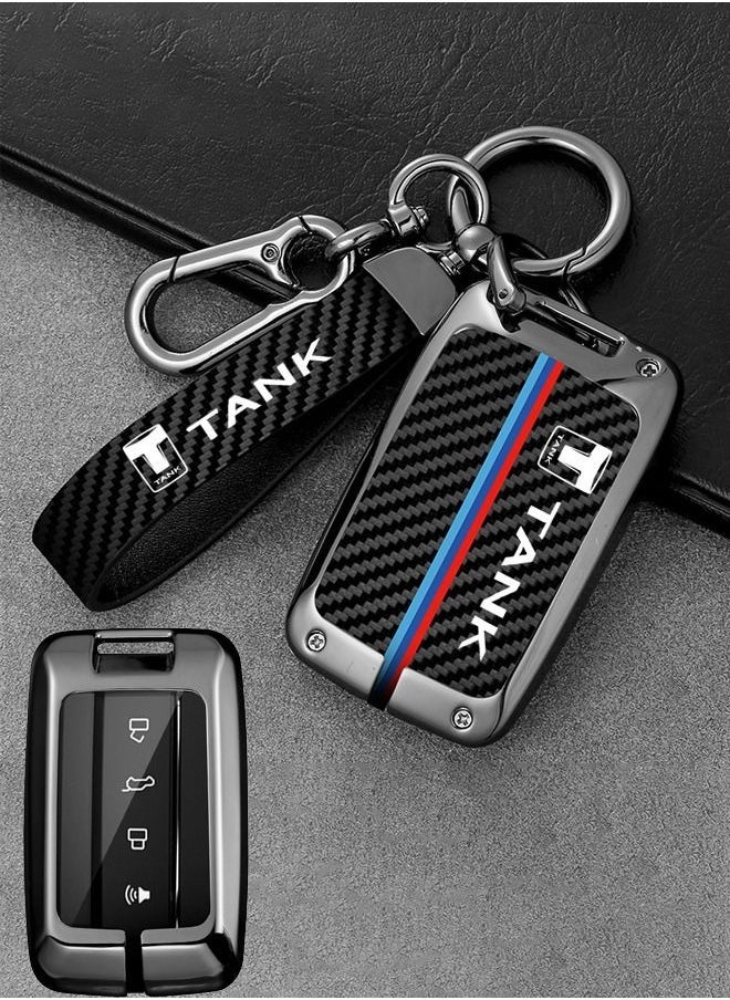 Suitable For Tank 500/Tank 300/Tank 700 key Protection Case High-end Zinc Alloy Car Key Case - Image 1