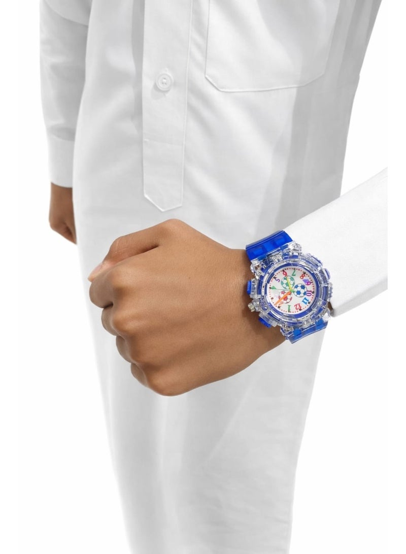 Kids Wrist Watch with Colorful Numbers and Light-Up Feature – Comfortable & Fun” - Image 1