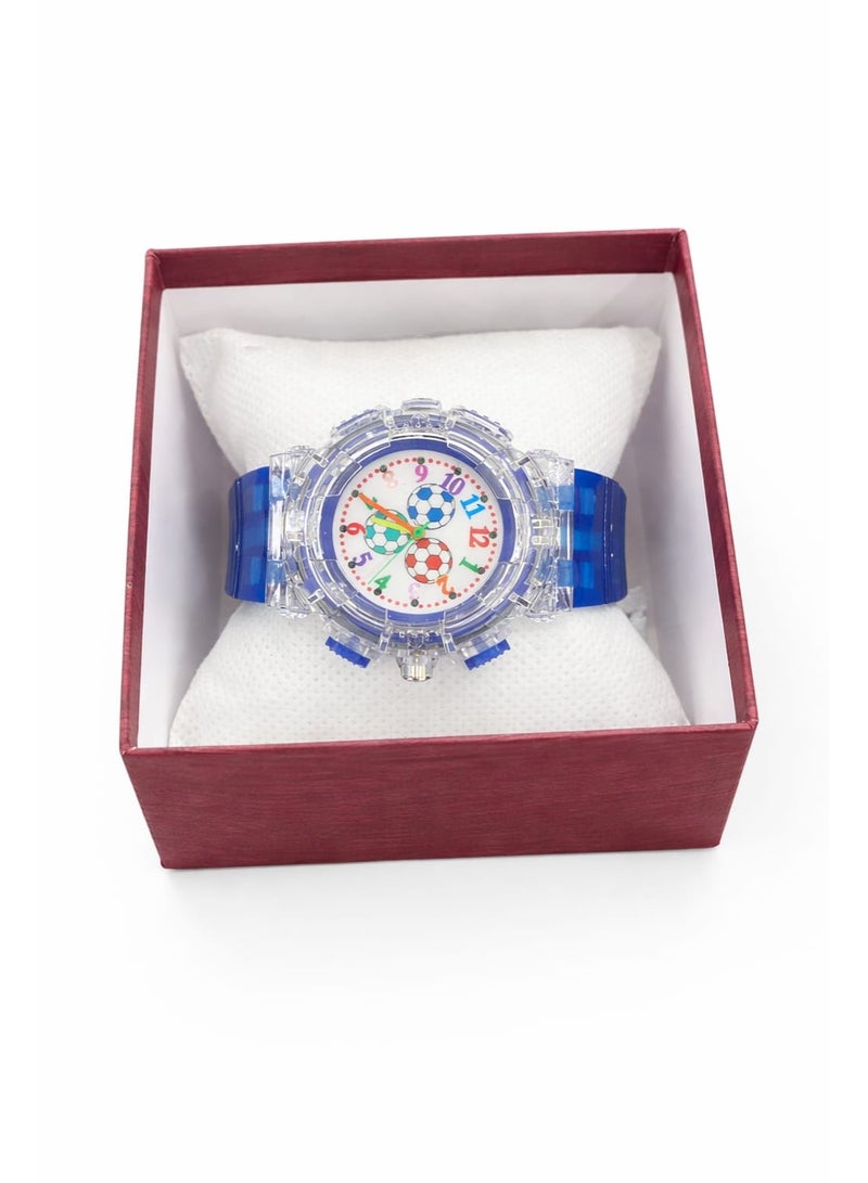Kids Wrist Watch with Colorful Numbers and Light-Up Feature – Comfortable & Fun” - Image 2