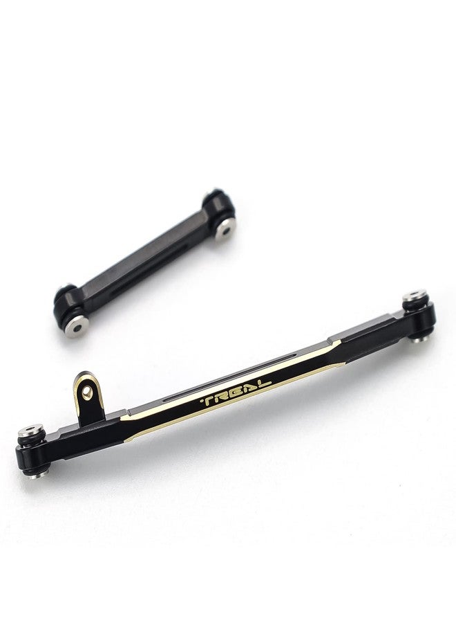 Treal Brass Steering Linkages Brass Links Set 10g for SCX24 Deadbolt C10 Gladiator Bronco - Image 1