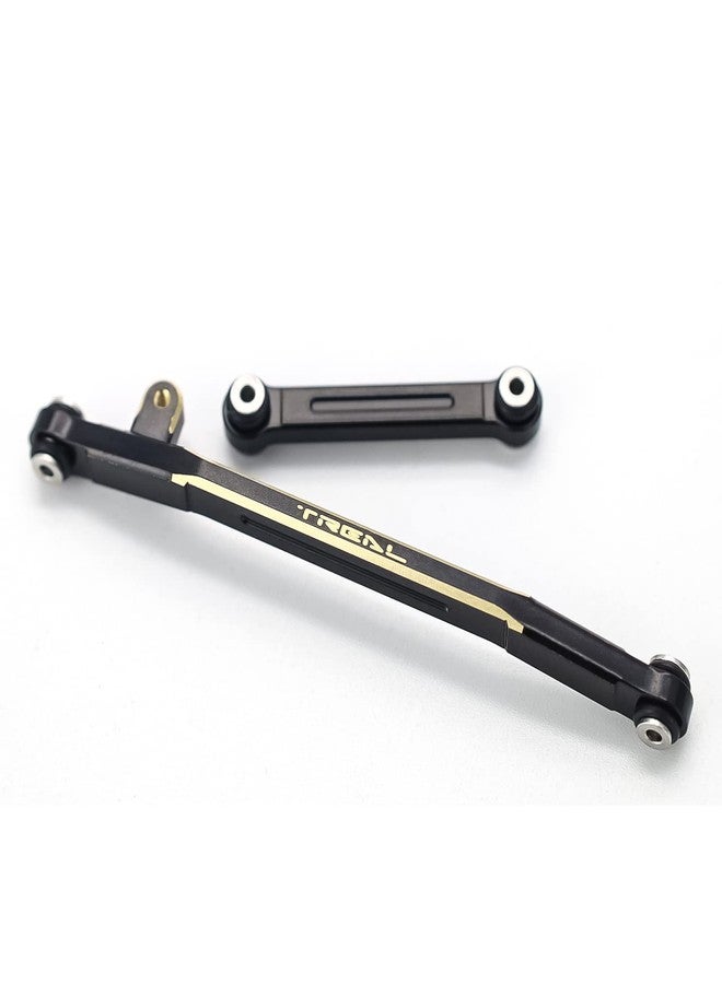 Treal Brass Steering Linkages Brass Links Set 10g for SCX24 Deadbolt C10 Gladiator Bronco - Image 3