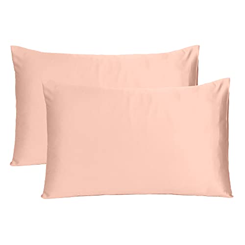 Oussum Soft And Comfortable Silky Satin Silk Pillowcase For Hair And Skin Home Decor Single Pc Scrunchie(300.0) - Image 2