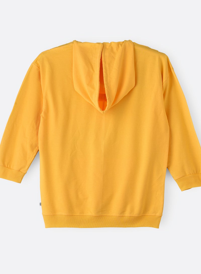 إيميلي إميلي إن باريس بلوزة طويلة بأكتاف منسدلة كبيرة الحجم - Image 3