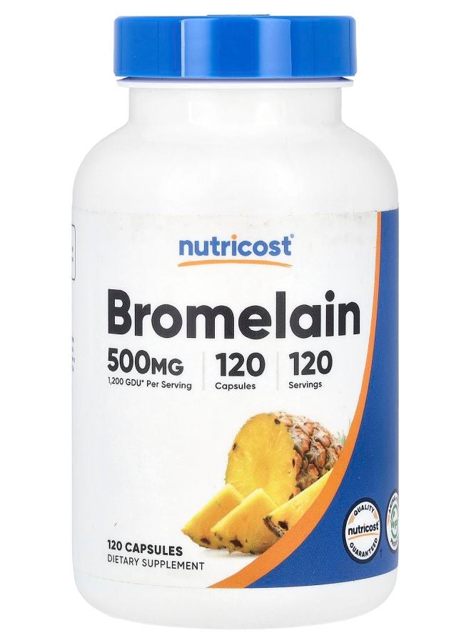 Nutricost Bromelain 500 mg 120 Capsules