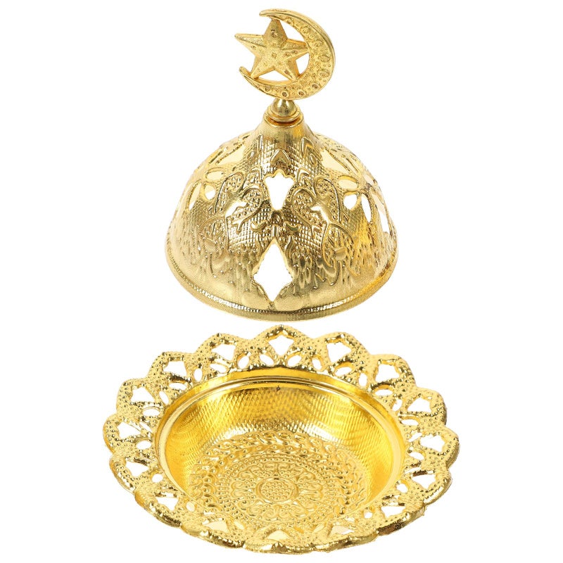 Metal Star Pattern Incense Burner Censer For Home And Office Decor - Image 2