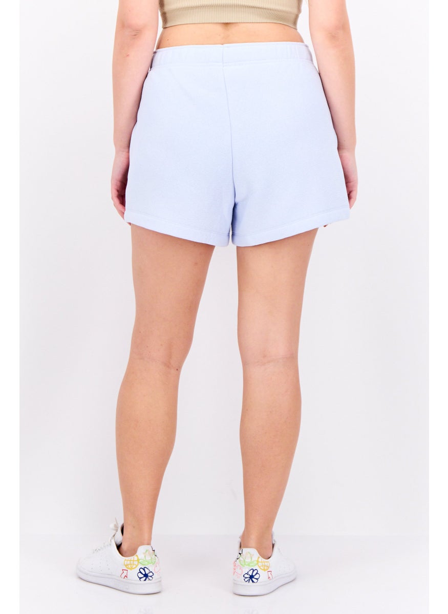 Champion Women Sportswear Fit Training Shorts, Light Blue  - Image 3