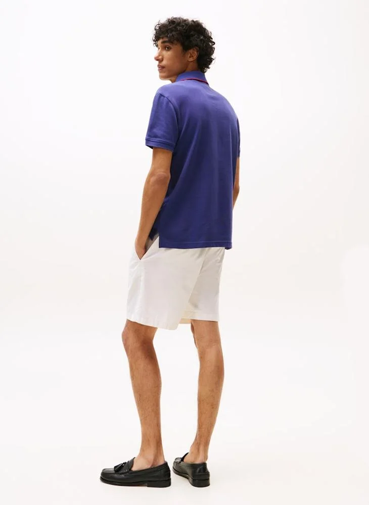 تومي هيلفيغر Regular Fit Stretch Cotton Polo