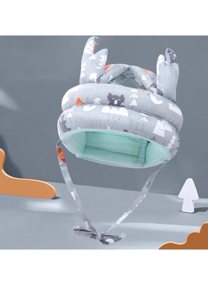 Baby Safety Helmet Head Protector Breathable & Adjustable Head Cushion Bumper Bonnet for Running Walking Crawling - Image 1