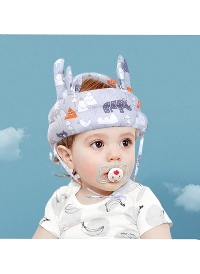 Baby Safety Helmet Head Protector Breathable & Adjustable Head Cushion Bumper Bonnet for Running Walking Crawling - Image 2