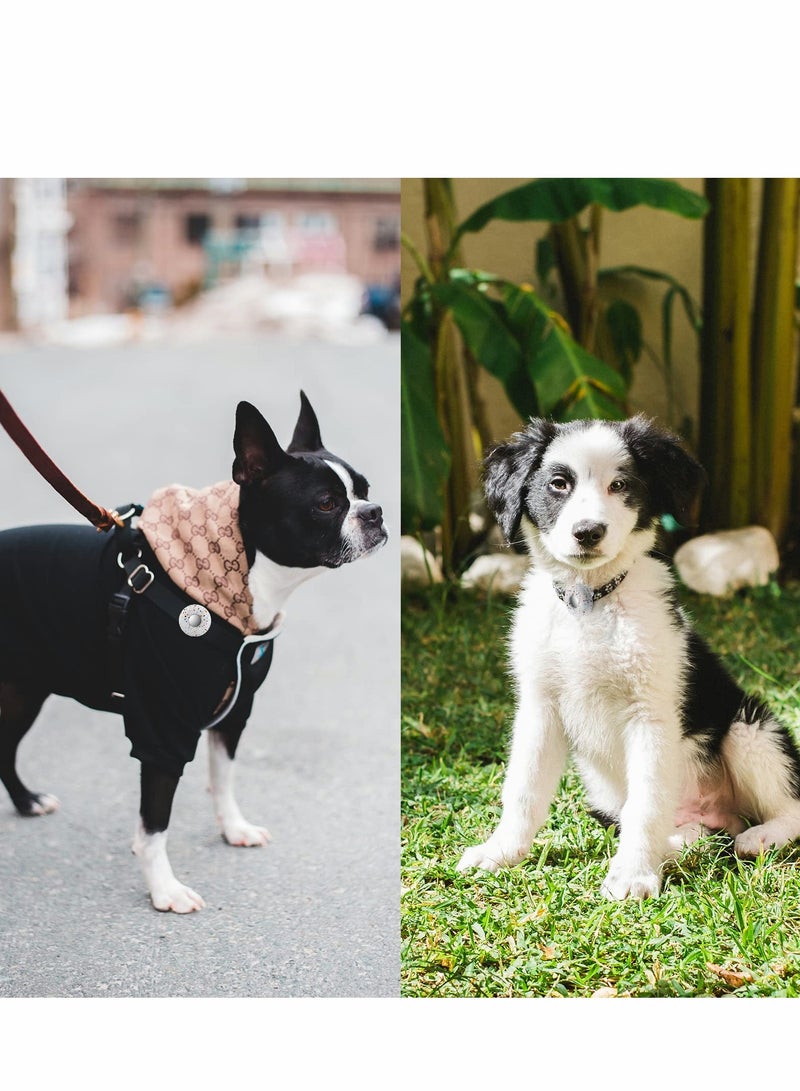 Silicone AirTag Dog Collar Holder (2 Pack) - Anti-Lost Pet Accessory for Cats & Dogs, Compatible with Collars & Charms - Image 5