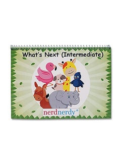 nerdnerdy NerdNerdy’s What Next (intermediate level), develops logical reasoning skills for ages 4-6 yrs, what's next for kids, pecs for speech therapy, IQ game, classroom game. Intelligence, learning and education,autism toys for speech development, matching flash cards for autism,what's next cards,wh question educational toy,logical thinking activities for kids,iq games  - Image 1
