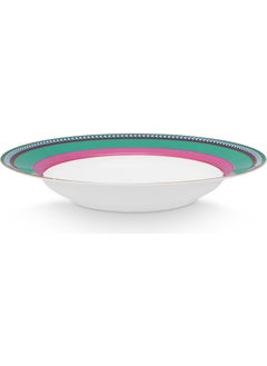 Pip Studio Chique Pink Green Porcelain Deep Plate 23.5 cm  - Image 2