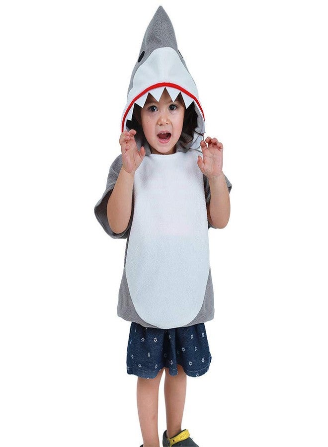 EraSpooky Shark Fleece for Kids Shark Costume Halloween Animal Small - Image 2