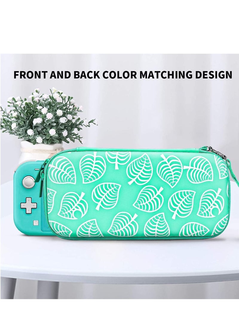 KASTWAVE - Carrying Case for Switch Lite Waterproof Storage Protective Cover Case Pouch Bag for Switch Lite Console Accessories with 10 Game Cartridges - Image 1