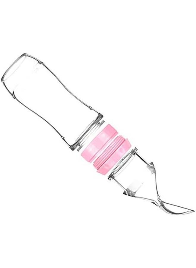 هاكا ملعقة طعام من السيليكون لطعام الأطفال باللون الرمادي - Image 3