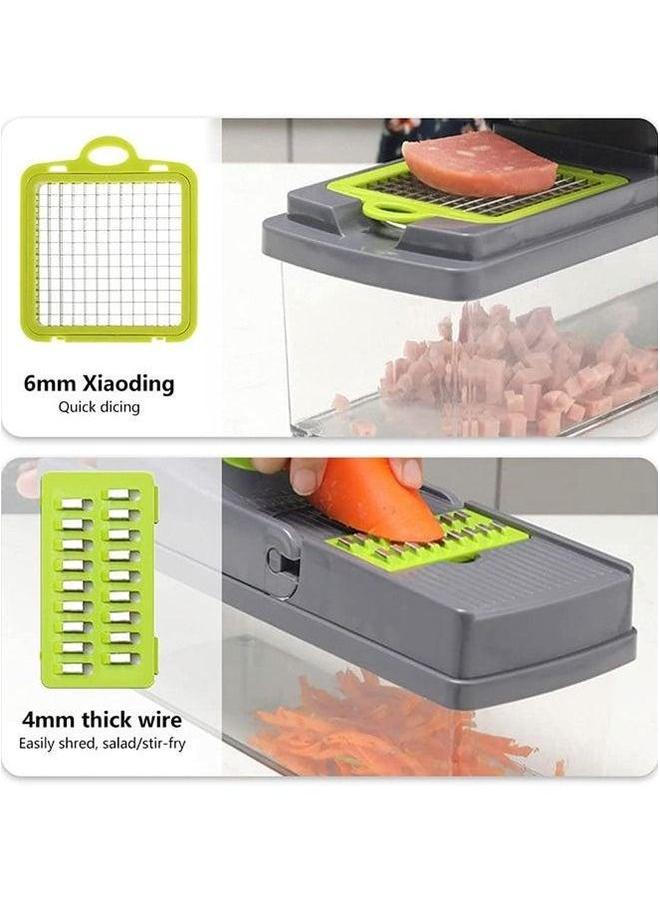 HOMESTAR Vegetable Slicer, All-in-one Kitchen and Fruit Divider, Cutter/grater/slicer, Suitable for Potatoes, Carrots, Cucumbers  - Image 3