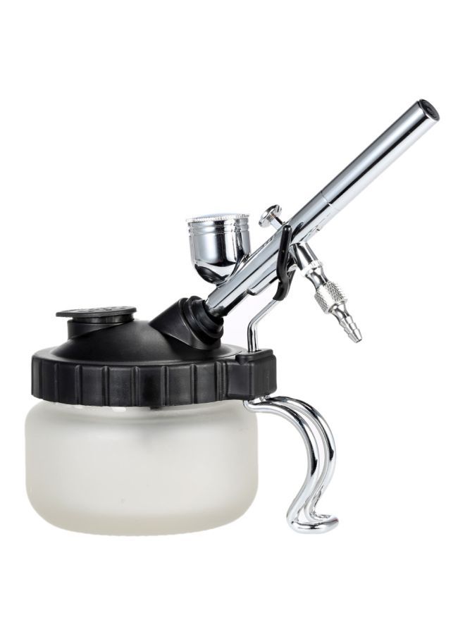 NIBEMINENT Airbrush Washing Tool Set Black/Silver/White - Image 4