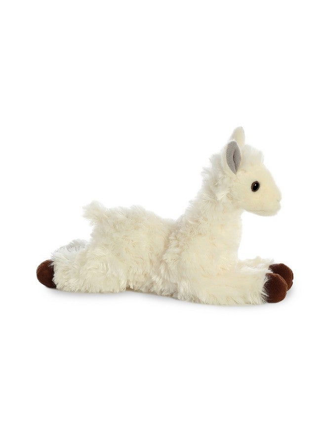 AURORA Aurora® Adorable Mini Flopsie™ Llama Stuffed Animal - Playful Ease - Timeless Companions - White 8 Inches  - Image 2
