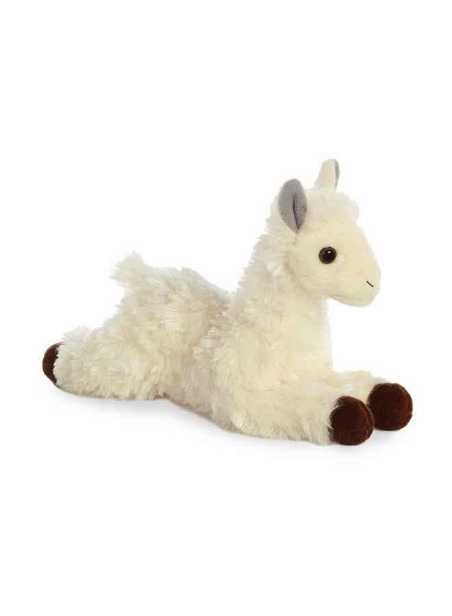 AURORA Aurora® Adorable Mini Flopsie™ Llama Stuffed Animal - Playful Ease - Timeless Companions - White 8 Inches  - Image 1