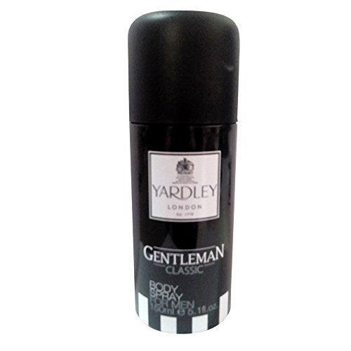 Yardley Gentleman Fresh Body Spray for Men, 150ml (Pack of 2)