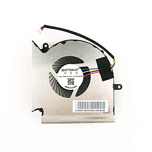 QUETTERLEE Replacement New GPU Cooling Fan for MSI GE63 GL63 GV63 GP63 GP73 GE73 GL73 GE63VR GE63VR-7RE GE63VR-7RF GE73VR GE73VR-7RE GE73VR-7RF MS-16P1 16P7 MS-17C1 Series Fan PAAD06015SL N384 Fan - Image 4