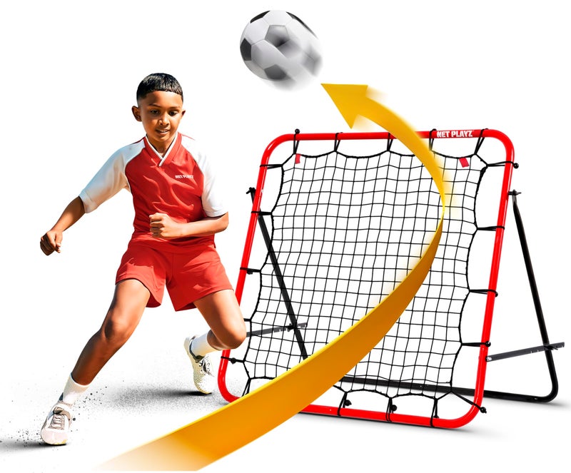 TGU Soccer Training Equipment Kickback 33X33FT Football Training Gifts Aids Equipment for Kids Teens All Ages Portable - Image 2