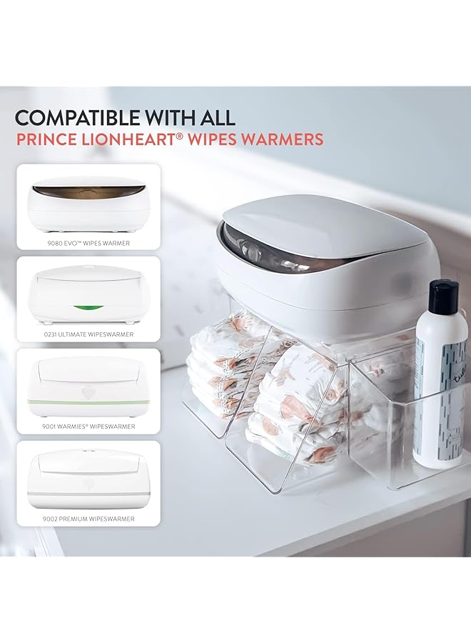 Prince Lionheart Dresser Top Diaper Depot Baby Wipes Warmer Diaper Depot Nursery Essencial Baby Registry - Image 2