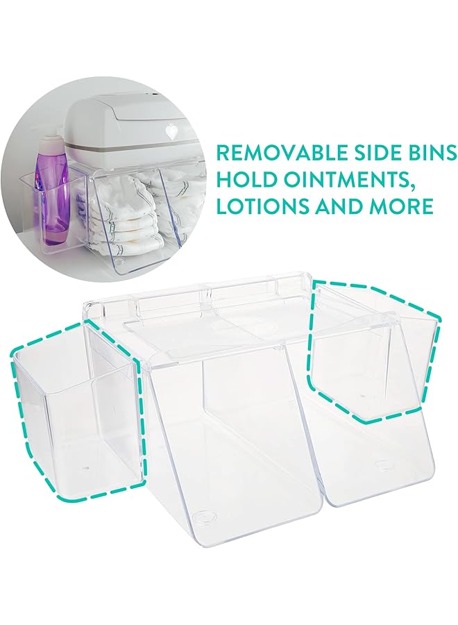 Prince Lionheart Dresser Top Diaper Depot Baby Wipes Warmer Diaper Depot Nursery Essencial Baby Registry - Image 4