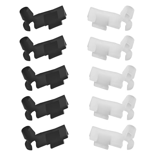 Eponcia Door Lock Rod Clip Door Handle Lock Rod Hood Latch Locking Push Clip Kit Left Right Tailgate Handle Lever End Retainer Clips Replace 4003672R 4003673L Car Accessories for Truck SUV5 Set - Image 1